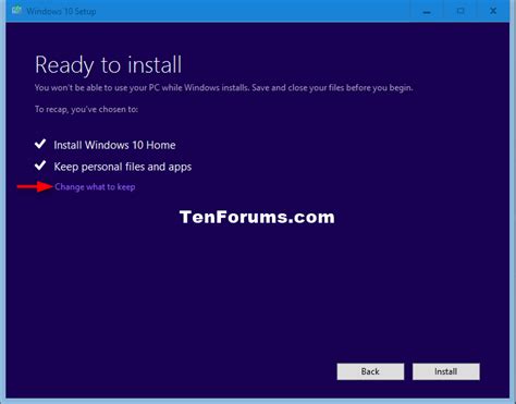 how install windows 10 using inplace upgrade using smart card|install windows 10 in place.